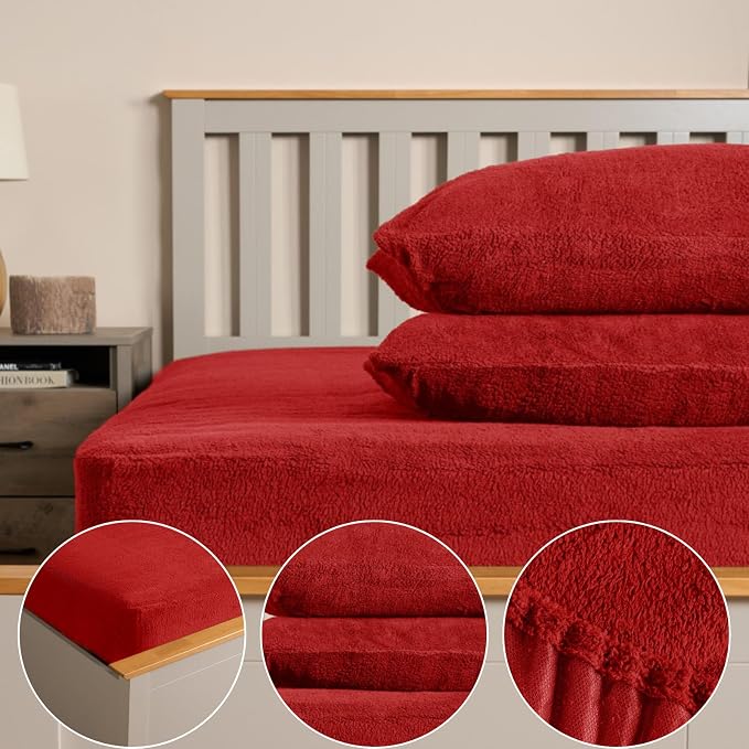 Teddy Bear Fleece Fitted Sheets - Image 6