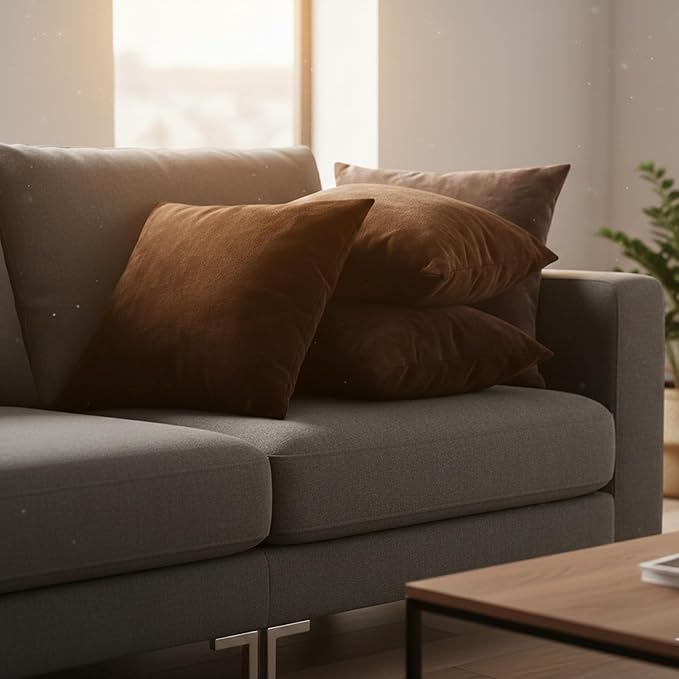 Faux Fur Cushion Cover Luxurious Super Soft Warm Cozy Sofa Settee Bed Cushion for Kids and Adults - Image 4