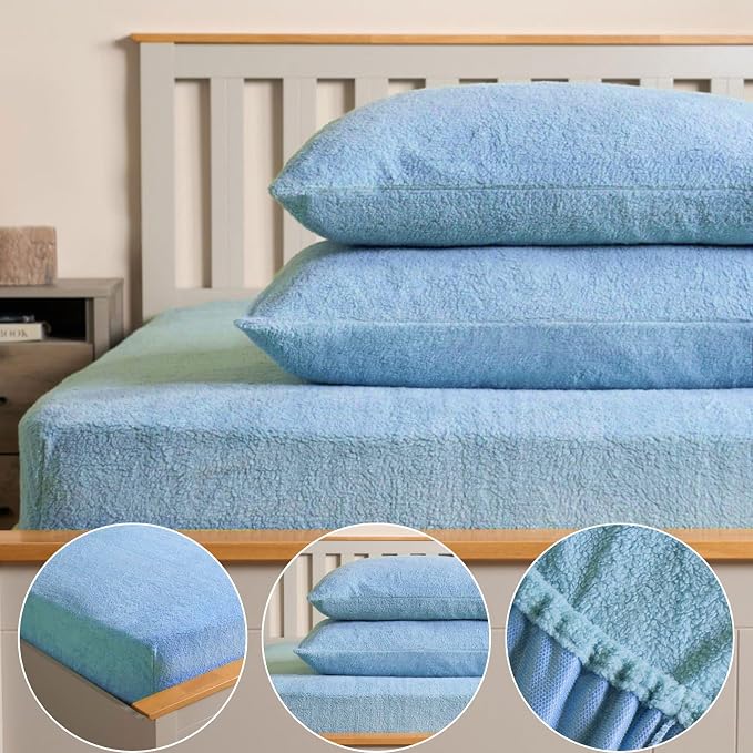Teddy Bear Fleece Fitted Sheets - Image 2