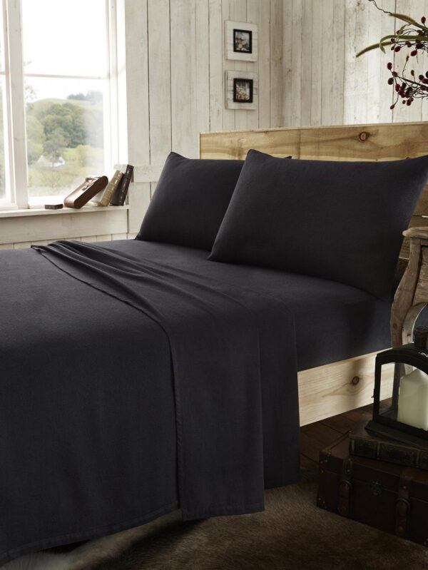 Flannel Plain Flat Sheet