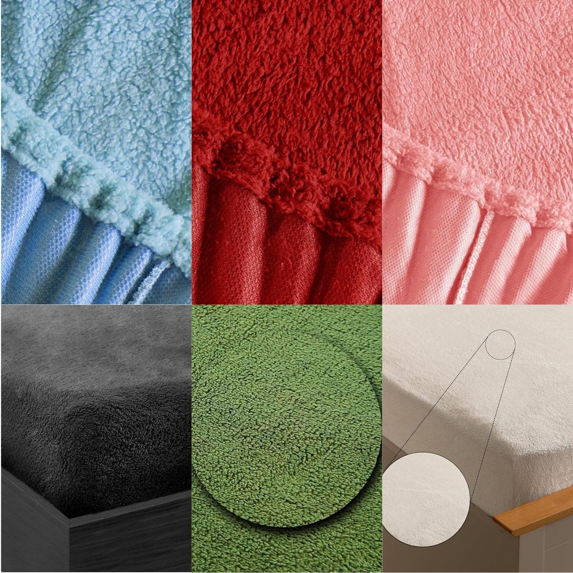 Teddy Bear Fleece Fitted Sheets