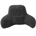 Cuddles Teddy Fleece Reading Pillow Cushion with Arms Lumbar Bed Chair Rest - Image 5