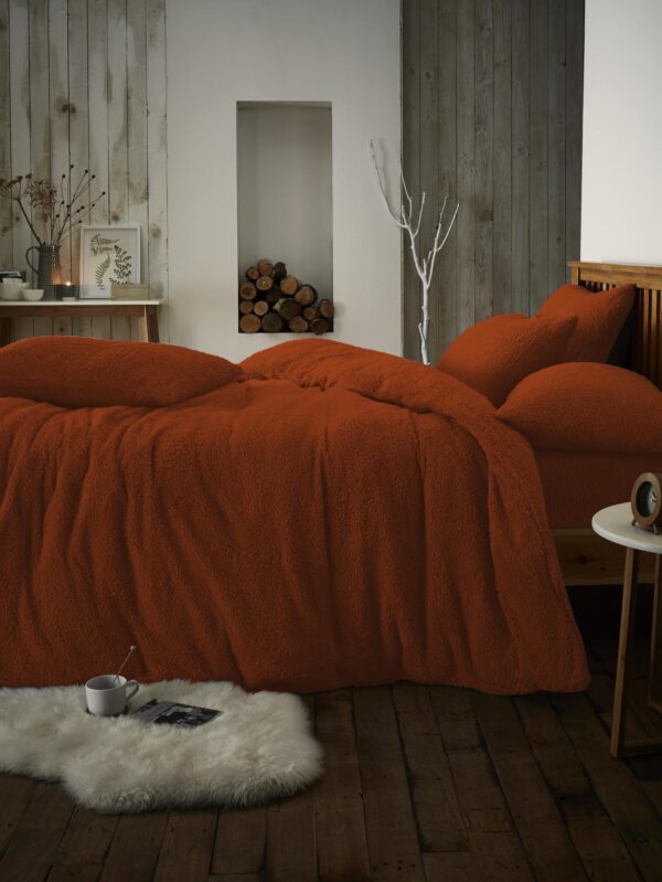 Teddy Plain Duvet Set