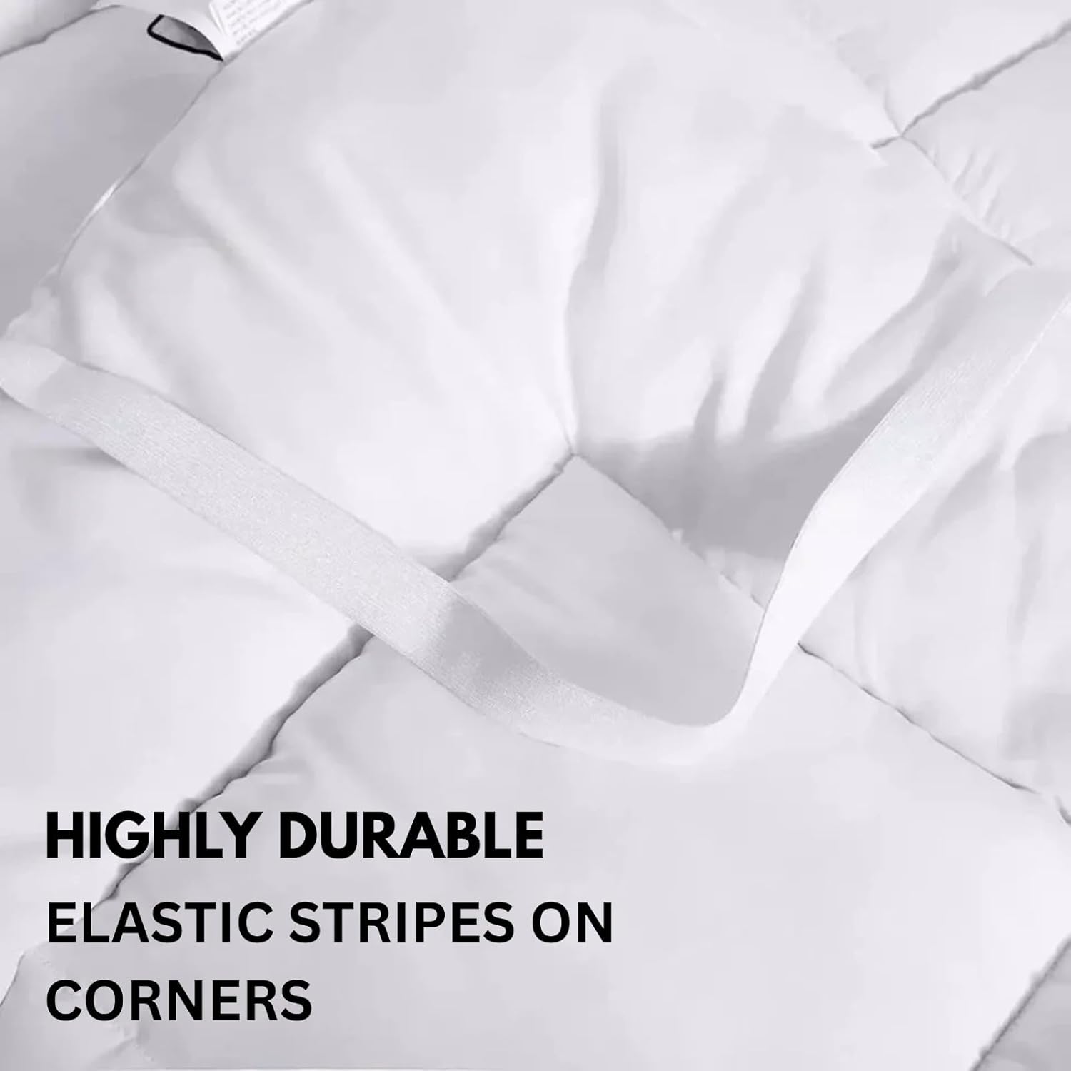10cm Microfibre Mattress Topper - Image 4